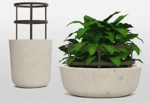 PIMAR Садовый горшок из натурального камня Piro Ca18, ca19