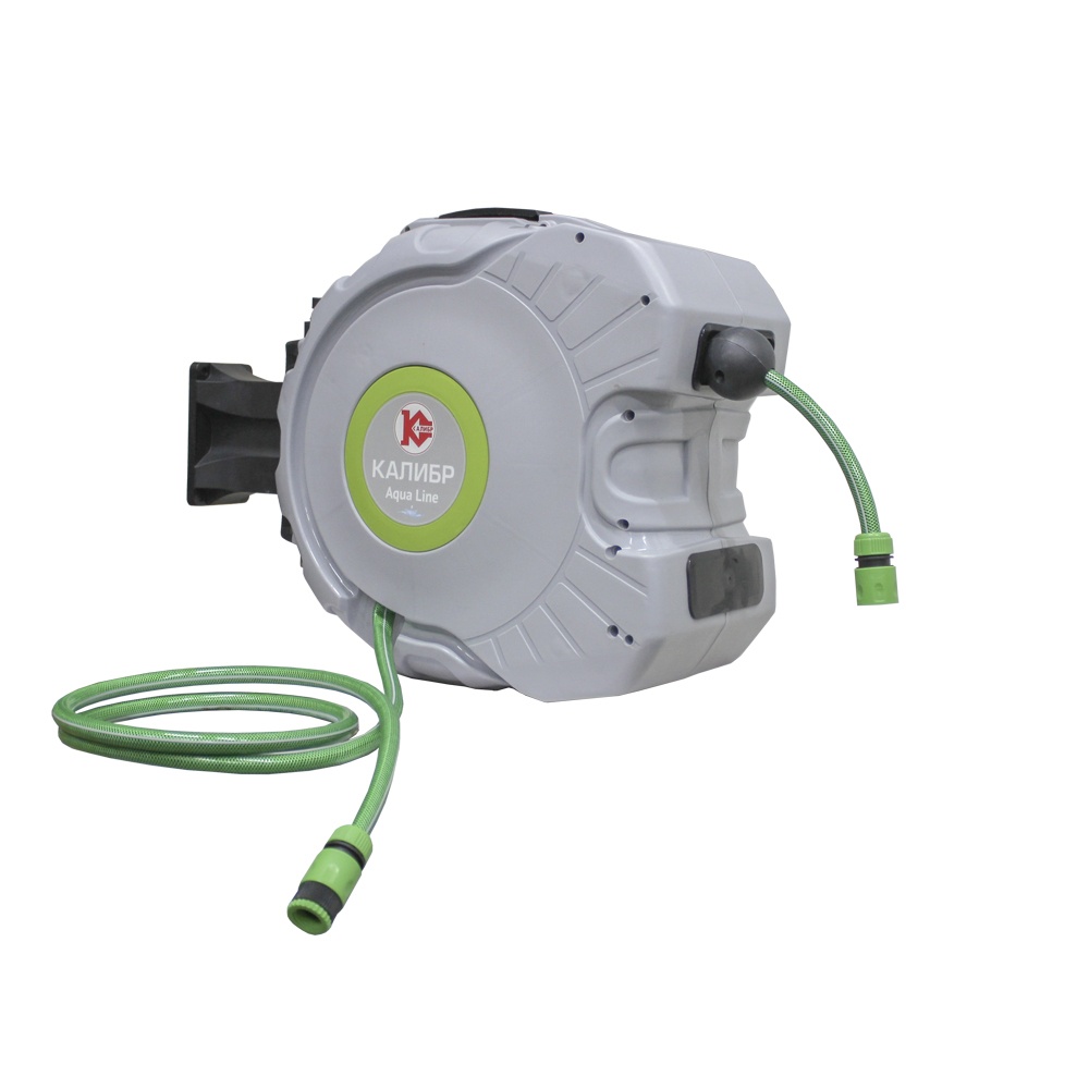 68512 Калибр Шланг поливочный на автоматической катушке ШПАК-30  - Вид №1