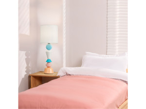 Керамическая настольная лампа