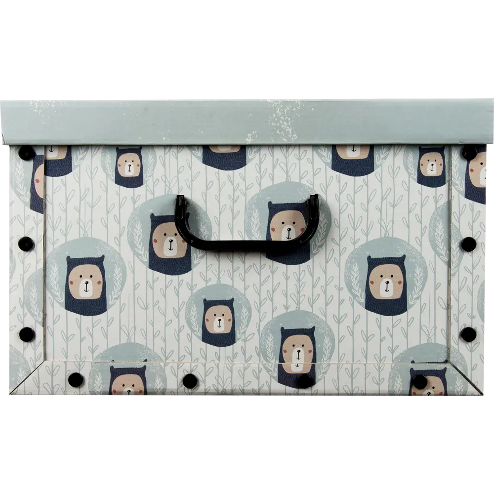 Коробка Медведи 39x50x24 см 46.8 л картон цвет синий 82429016 STLM-2044812 DOMO PAK  - Вид №3