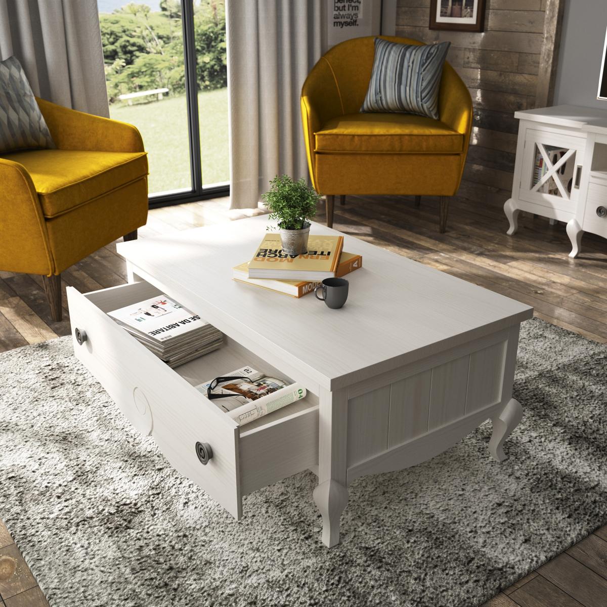 090715 Кофейный столик с подъемным механизмом Grupo Seys Volga Santreyd