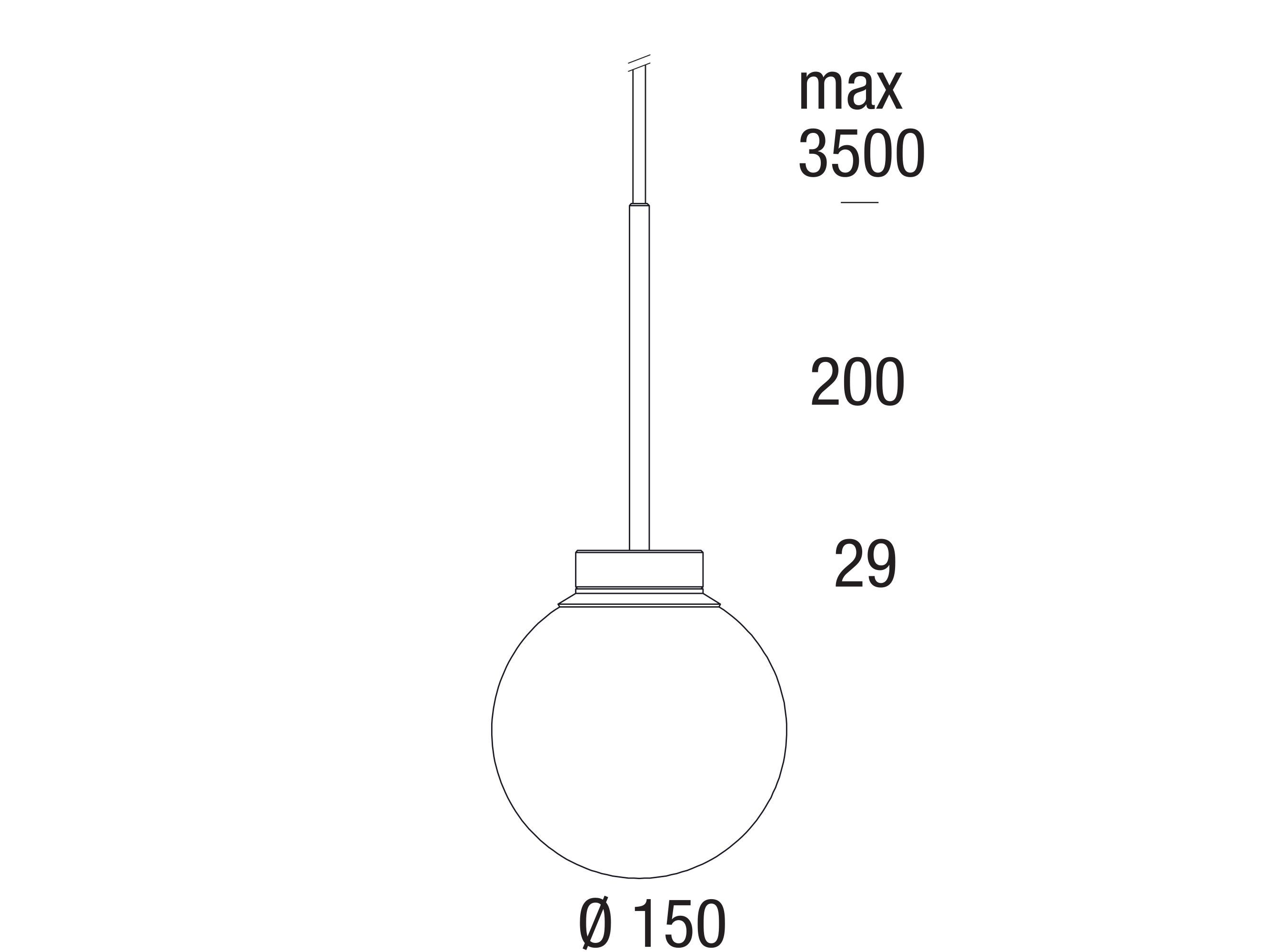 Светодиодный подвесной светильник из полиэтилена PAN Ace ARCH-00060435 - Вид №9