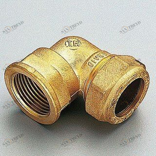 Угол ВР 10 х 1/2" обжим TIEMME 1100054