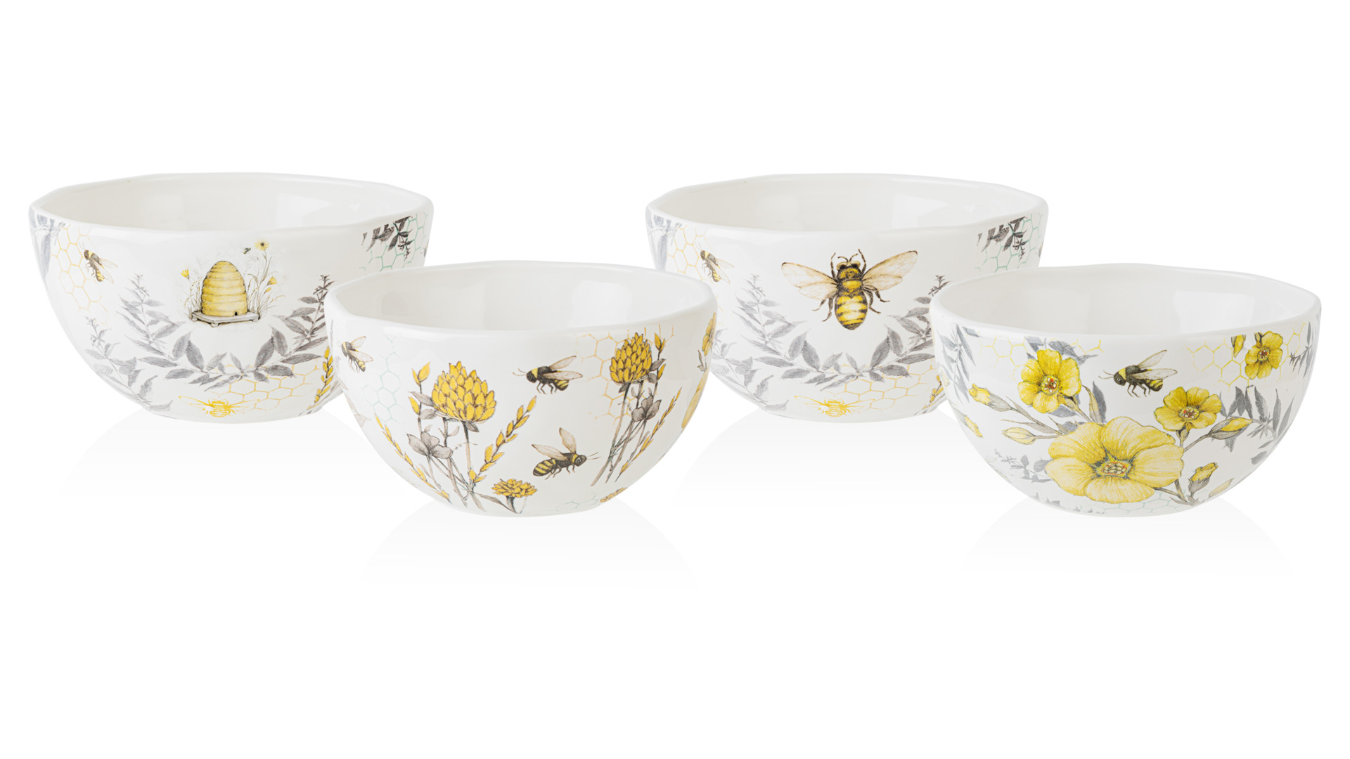 10672182 Certified International Салатник индивидуальный Certified Int. Пчелки. Bee happy 15см, керамика Керамика  - Вид №2