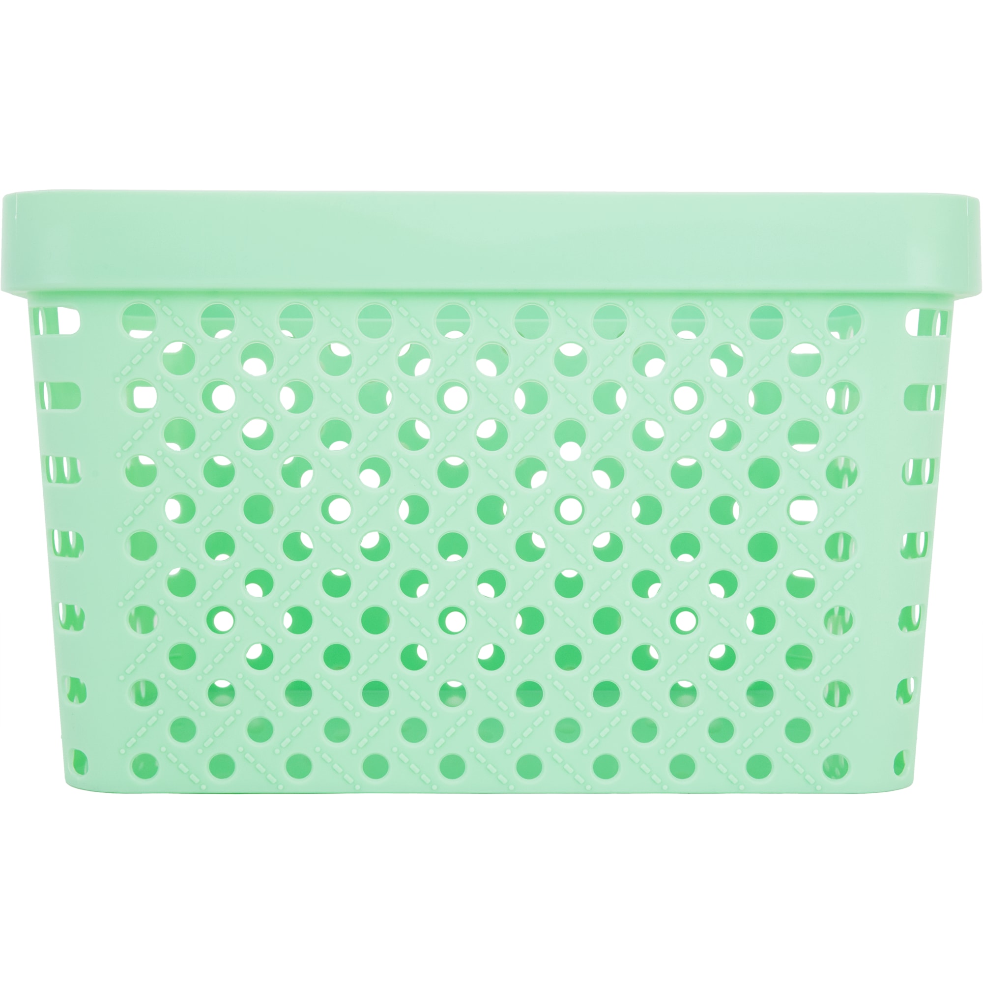 82999626 Корзина Eternity, 360x270x220 мм, 17 л, полипропилен, цвет ментоловый Santreyd  - Вид №4