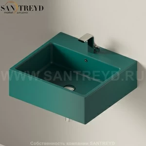 50525020 Подвесная раковина настенная прямоугольная Ceramica Flaminia Acquagrande