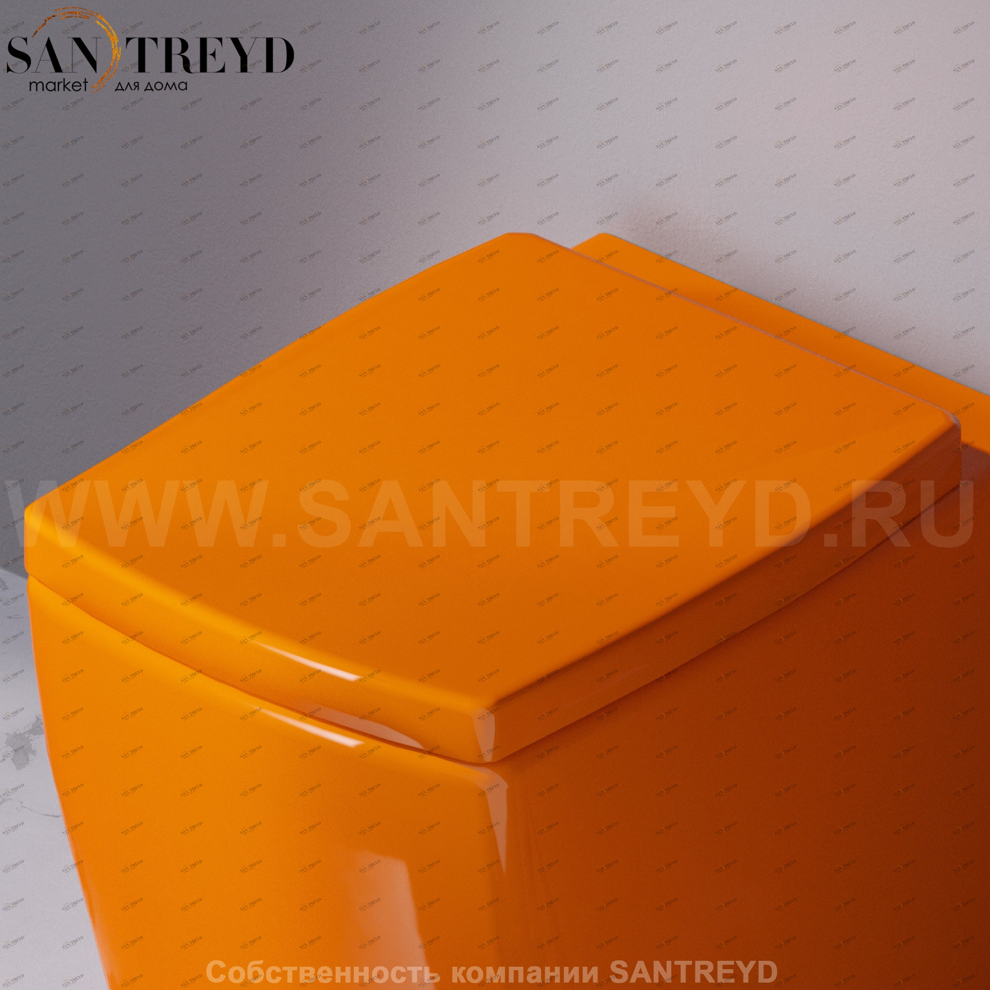 C521.114 Крышка сиденье для унитаза A. e T. Italia SQUARE AeT ITALIA C521114