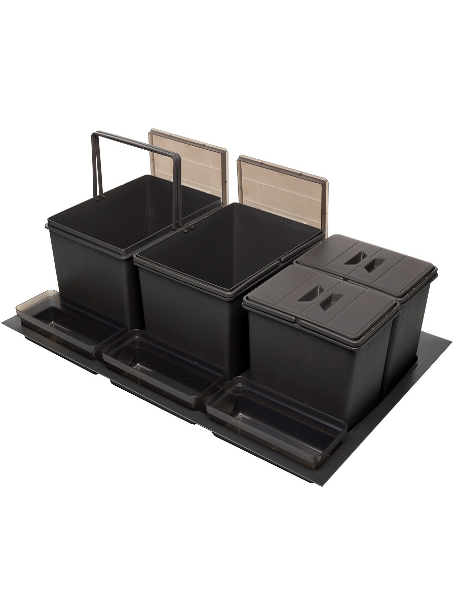 Система сортировки мусора Omega 800/36 Anthracite NAVAKO 10110 - Вид №1