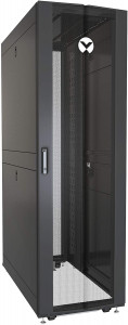 VR3300 Vertiv шкаф 42u 1998х600х1200мм, 77% перф. передняя дверь с замком, 77% перф. распашная задняя дверь с замком, 4x19” серверных направляющих, боковые панели, крыша, ролики и регулируемые ножки, 2 органайзера для pdu и кабелей, 50хm6 гаек и винтов, r