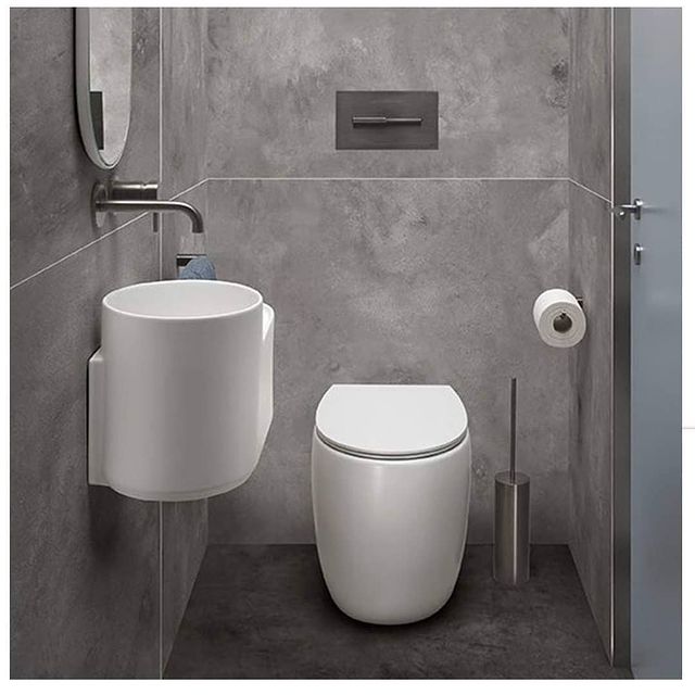 S557T0R0V7.107 Приставной унитаз напольный Коричневый A. e T. Italia Dot Италия AeT ITALIA DOT 2.0 - Вид №4