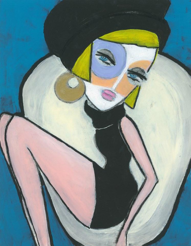 MOMENTI Авторский художественный принт Crazy home paintings Fr-002 - Вид №1