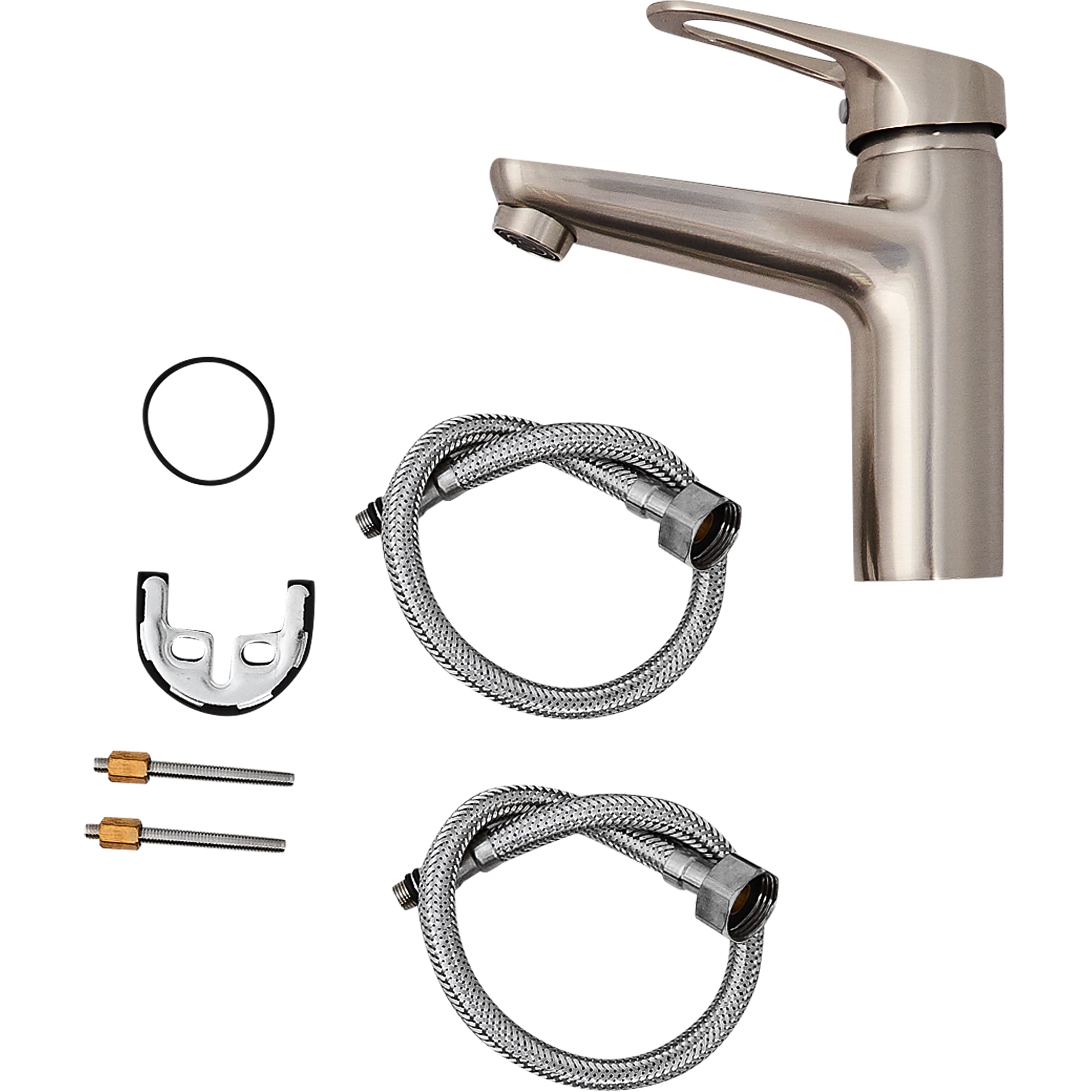 82152322 Смеситель для раковины Culto Silk однорычажный цвет хром Santreyd  - Вид №2