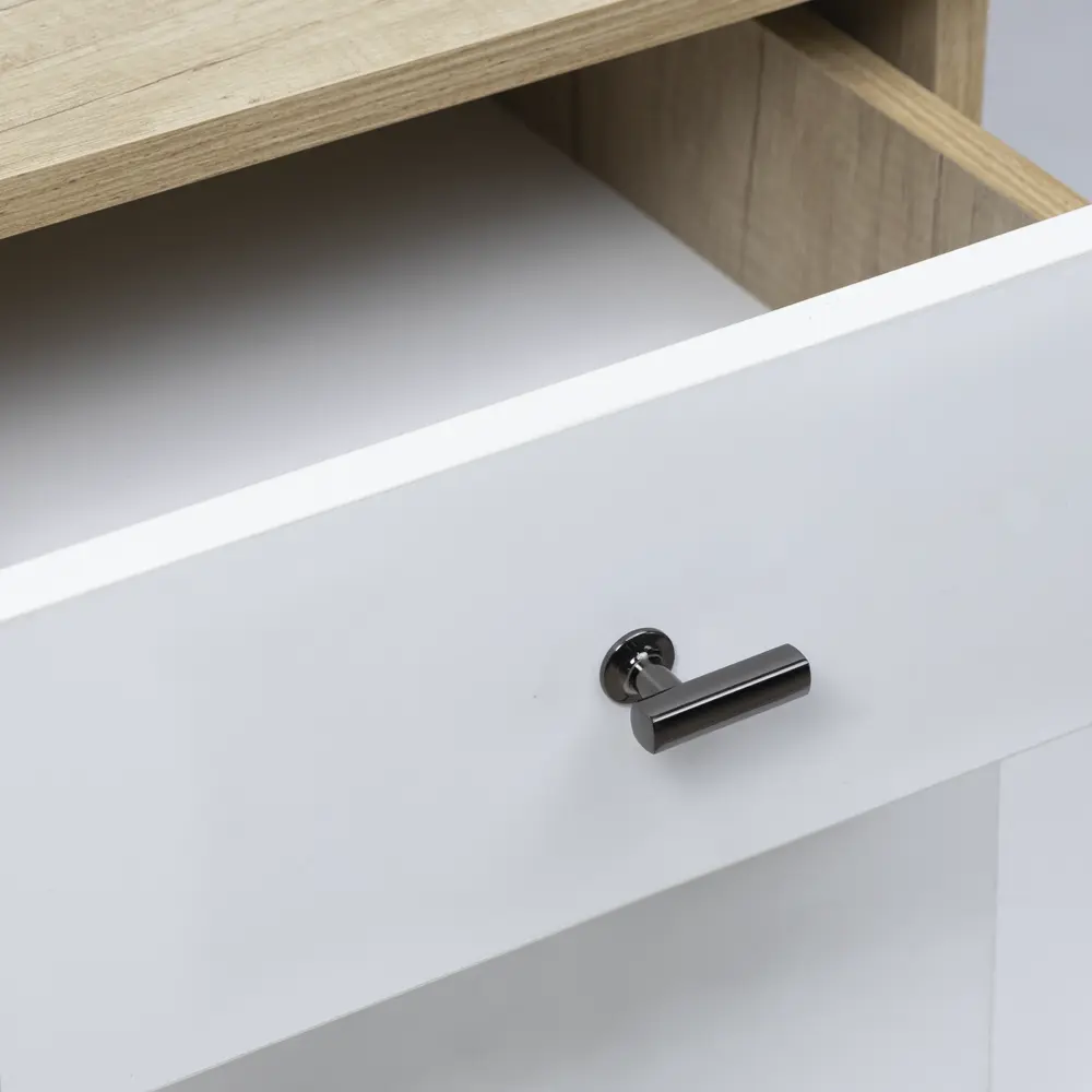 Мебельная ручка-кнопка Sigma цвет графит AKS STLM-2139807 - Вид №6