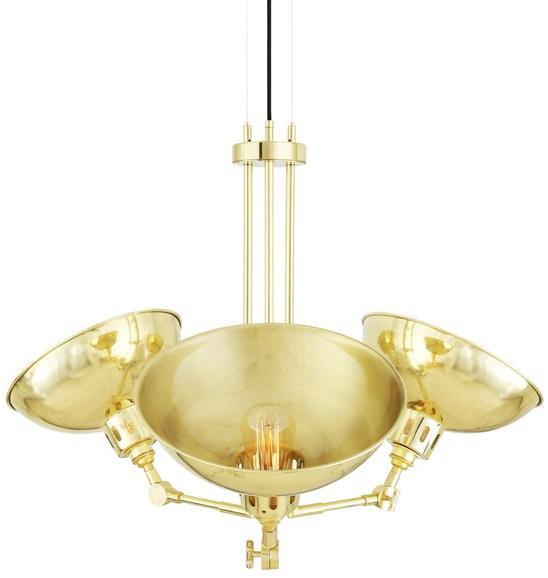 Mullan Lighting Регулируемая люстра из латуни  Mlf228  - Вид №2