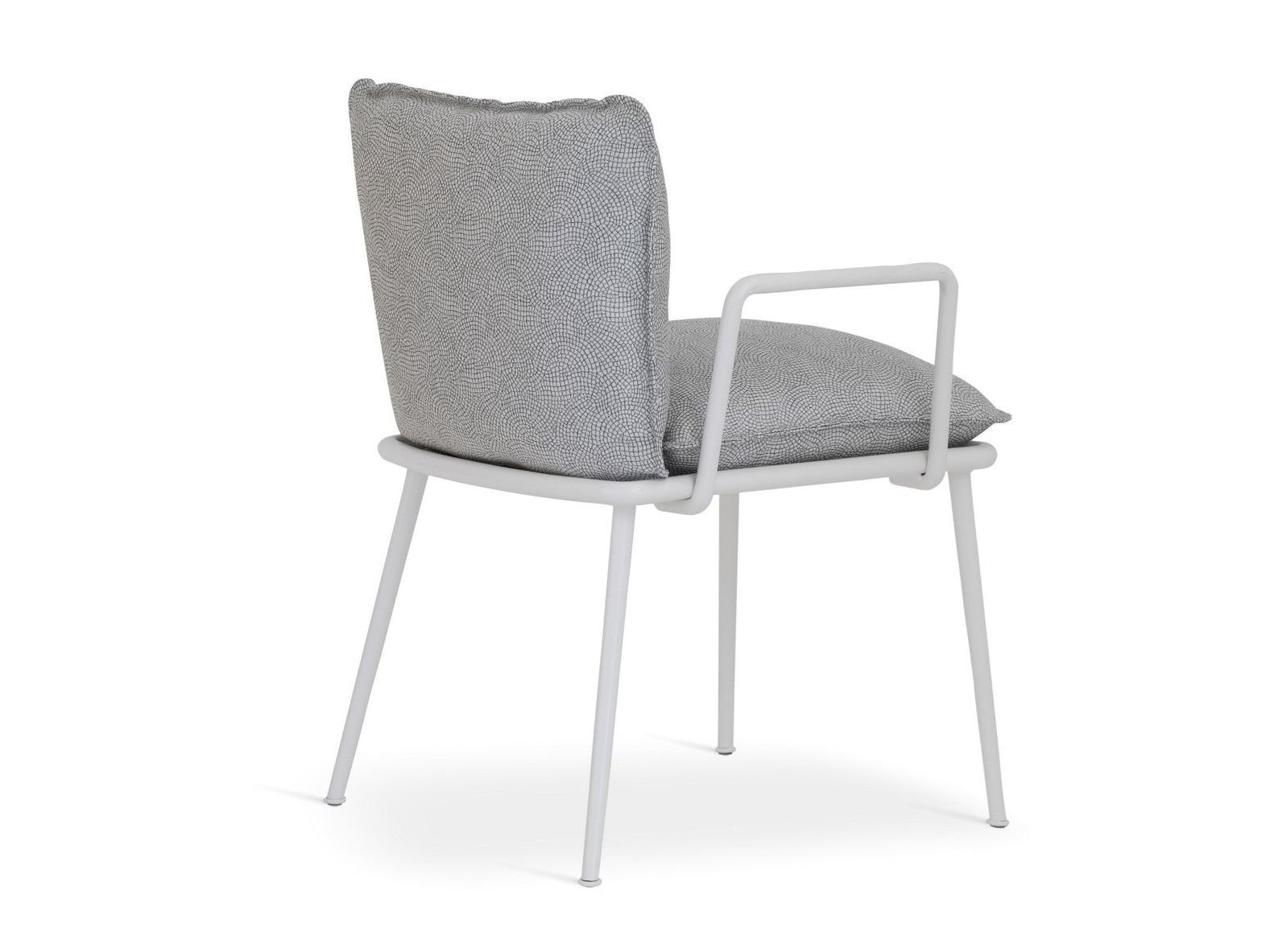 Тканевый мягкий садовый стул с подлокотниками Sicis Lipari ARCH-00042901 - Вид №7