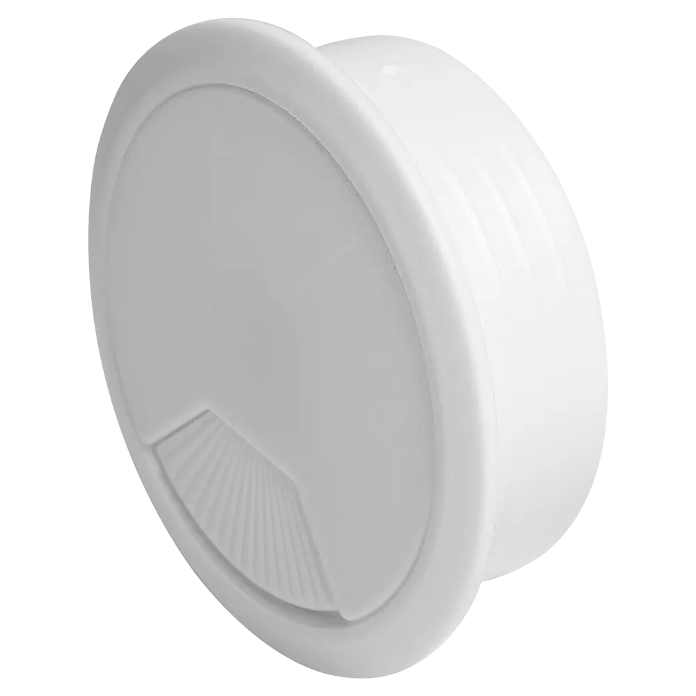 Заглушка для кабель-канала Jet 60 мм цвет белый STLM-2019077