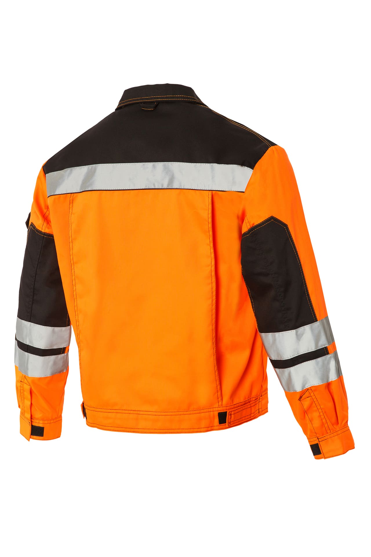 61861 Костюм "Профессионал-2" с СВП оранжево-черный  Летняя спецодежда  размер 44-46/158-164  - Вид №2