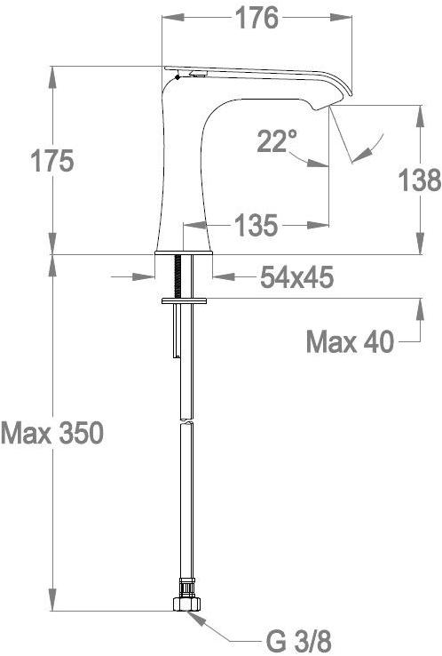 Fir Italia Смеситель для умывальника Déco 87 8715212 - Вид №4