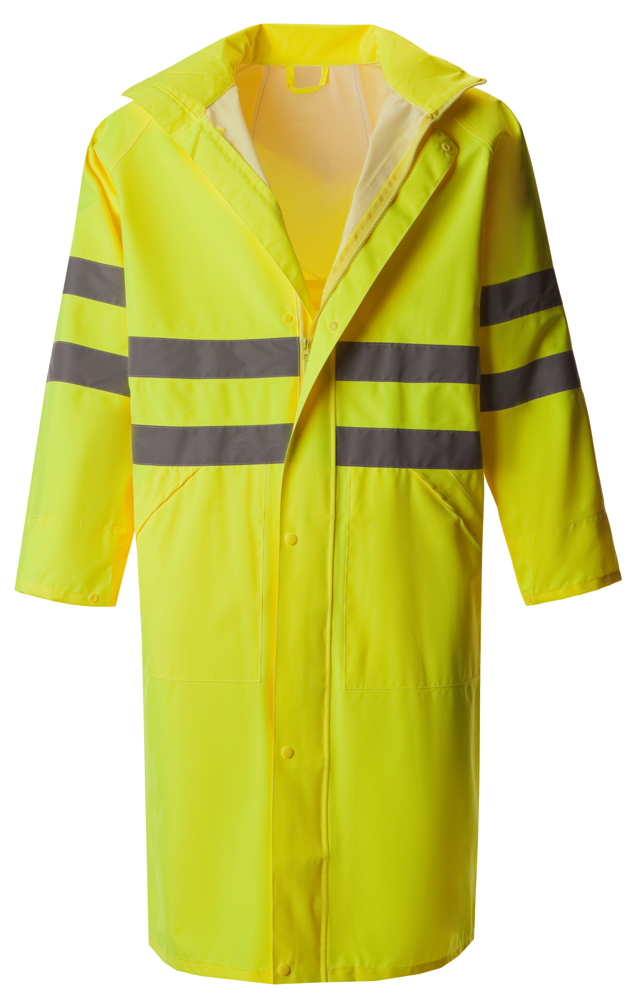 4957223 Плащ "Альбатрос Плюс" влагозащитный лимонный  Непромокаемая спецодежда  размер L  - Вид №1