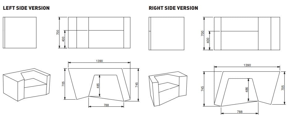 Кресло QM Foam с подлокотниками Quinze & Milan Dai ARCH-00122791 - Вид №3