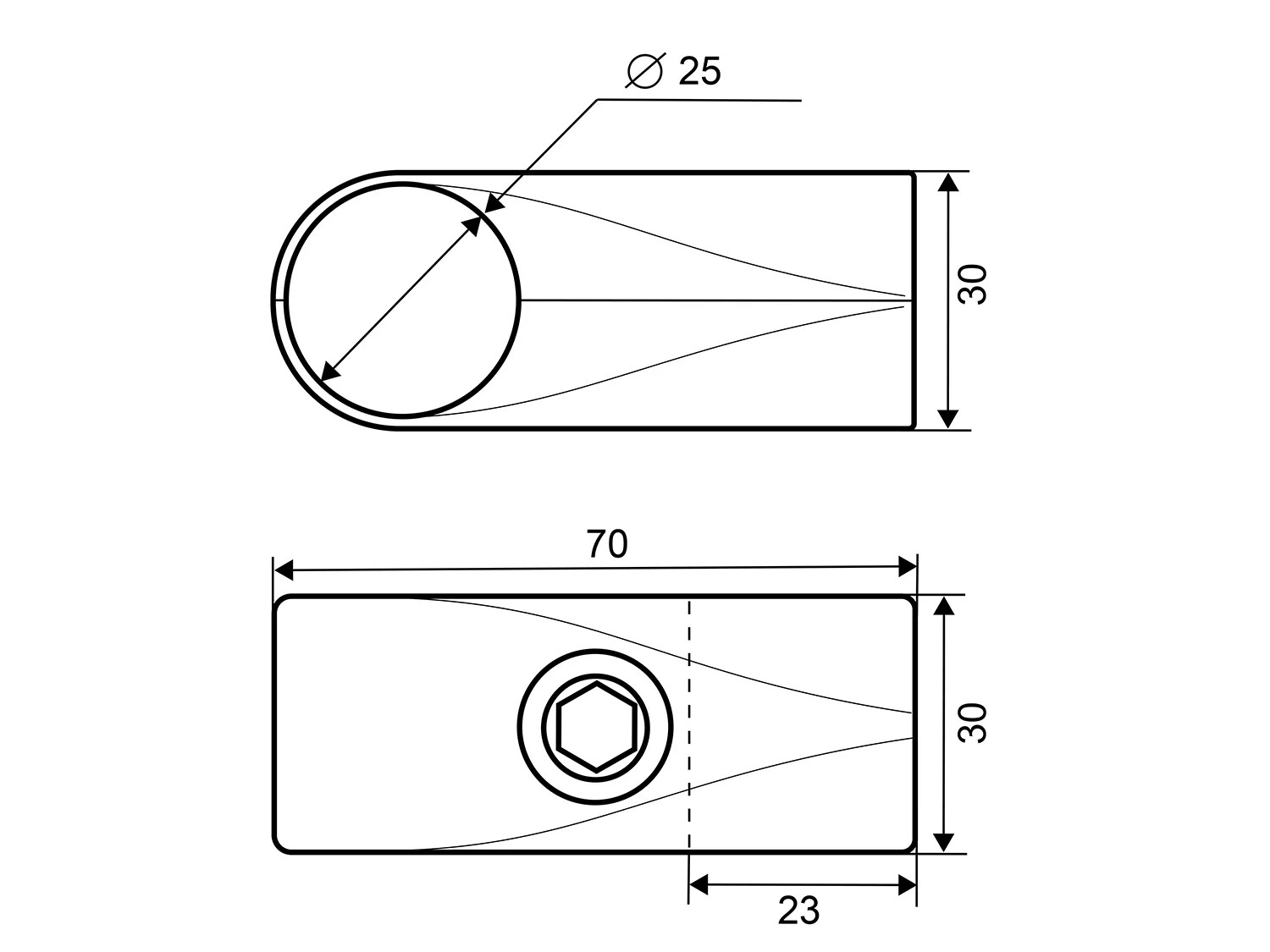 PALLADIUM Т-образный соединитель для джокерных систем 30×15 мм 82739693 STLM-0035227 - Вид №3
