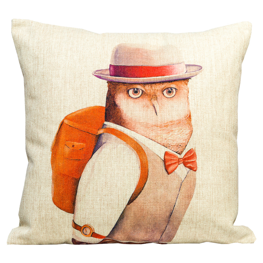 2719005 Декоративная подушка «Мистер Букля» (версия 1) Object Desire 