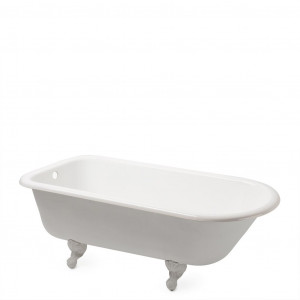 SABT61 Saxby 61 "x 30" x 23 "Отдельно стоящая овальная чугунная ванна с ножками Waterworks