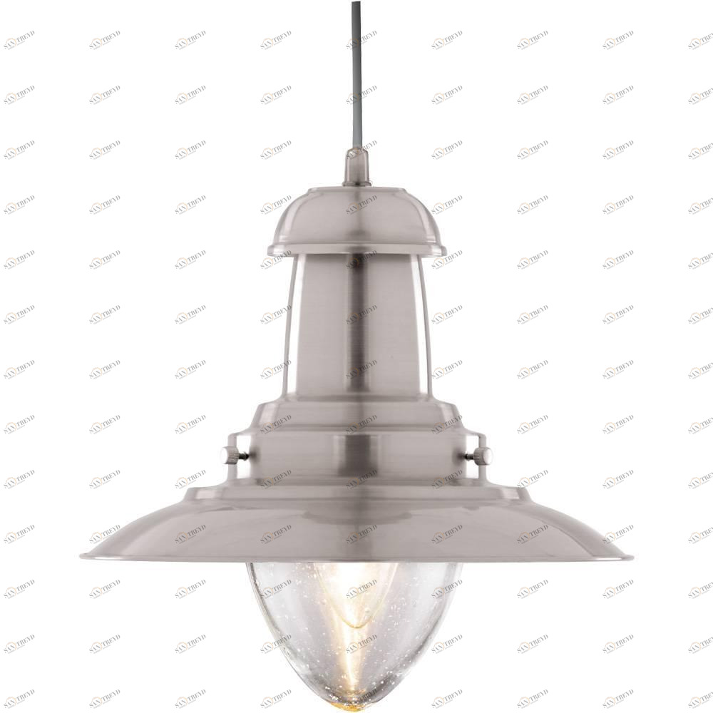 Подвесной светильник Arte Lamp Fisherman A5530SP-1SS ARTE LAMP FISHERMAN SILVER 086355 Серебро 