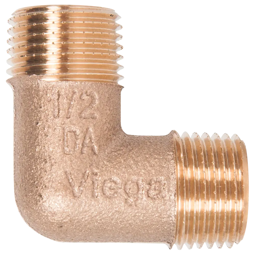 Уголок Viega 317973, наружная резьба, 1/2", бронза 317973 82314228 STLM-2098212  - Вид №1