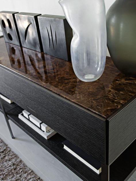 Maxalto Прямоугольная консоль из массива дерева с ящиками Eracle sun-id-1430300 - Вид №3