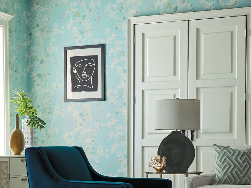 Цветочные узоры нетканые обои Jannelli&Volpi SCALAMANDRÉ ARCH-00018320