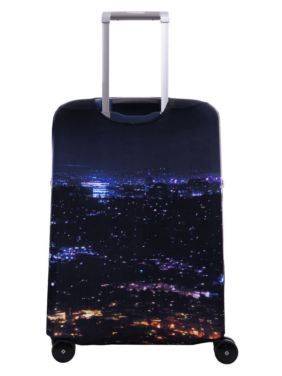 SP240 Megapolis-M/L Чехол для чемодана средний Megapolis M/L Routemark SP240  - Вид №3