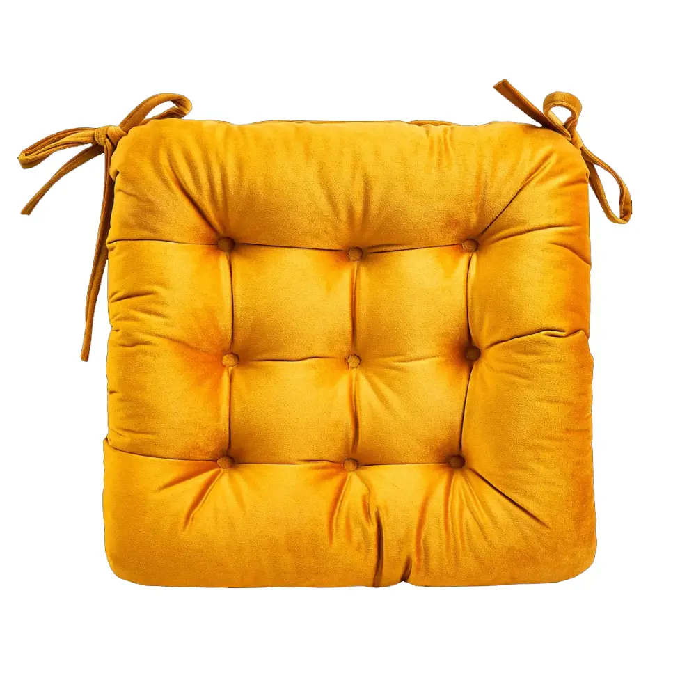Подушка для стула Seasons Solemio 1 40x36 см цвет желтый 89426643 STLM-2168683 Отсутствует