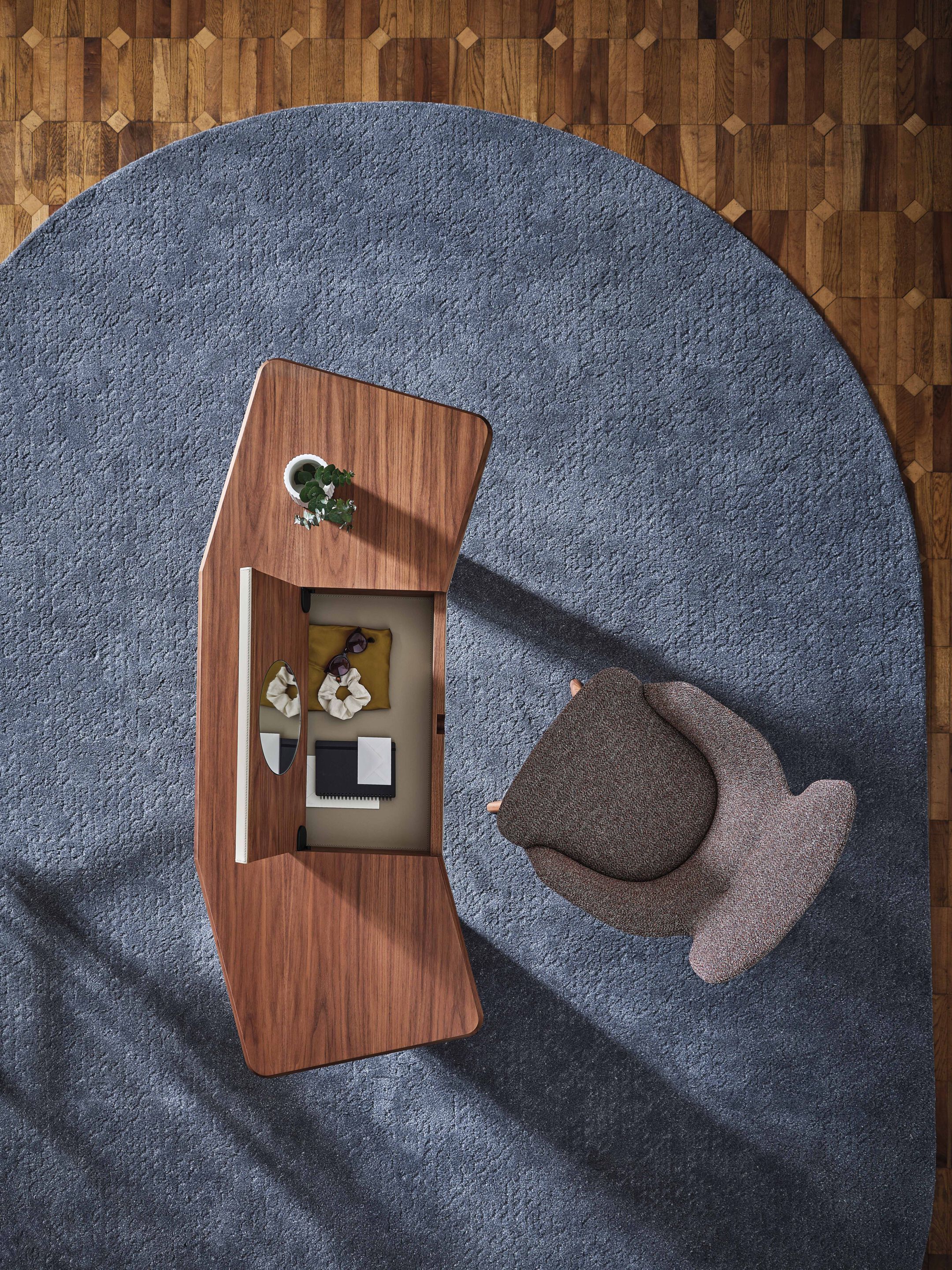 Письменный стол из орехового дерева с ящиками Porada двадцать четыре ARCH-00136953 - Вид №5