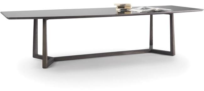 Flexform Прямоугольный стол из лакированного дерева Gipsy sun-id-1375592 - Вид №3