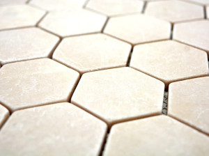 Мраморная мозаика Botticino