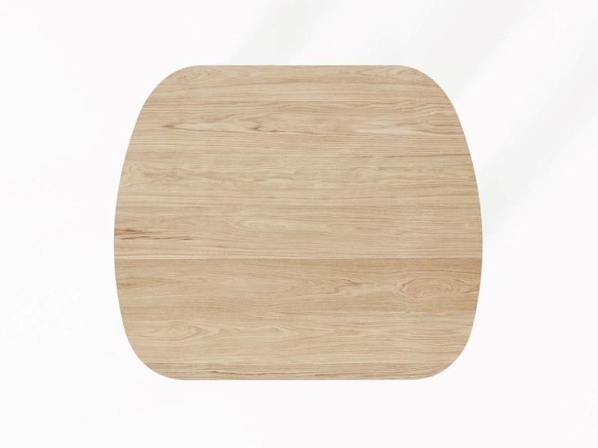 KARPENTER Высокий табурет из массива дерева с подставкой для ног East Ea13-oo, ea13-wo - Вид №3