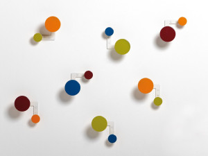 Алюминиевая настенная вешалка