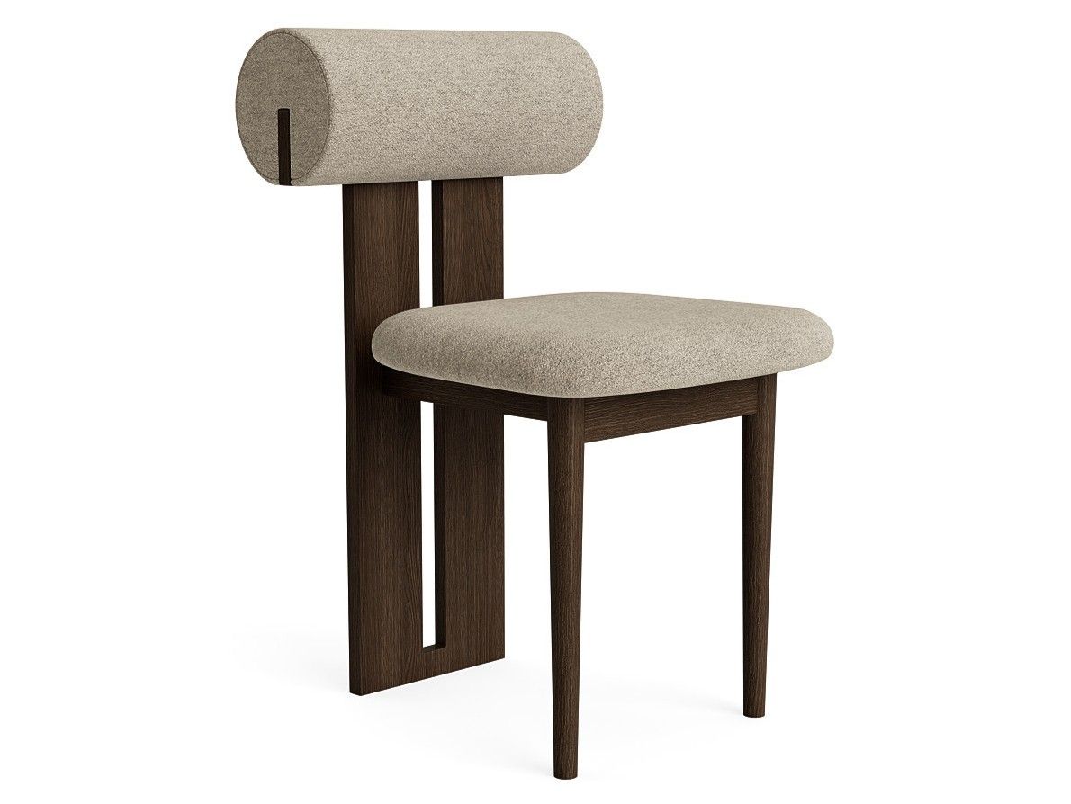 Кресло из ткани и дуба NORR11 Hippo ARCH-00036751