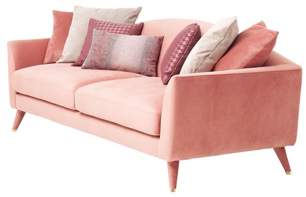 Enza Home 3-х местный тканевый диван Astoria sun-id-1515368 - Вид №1