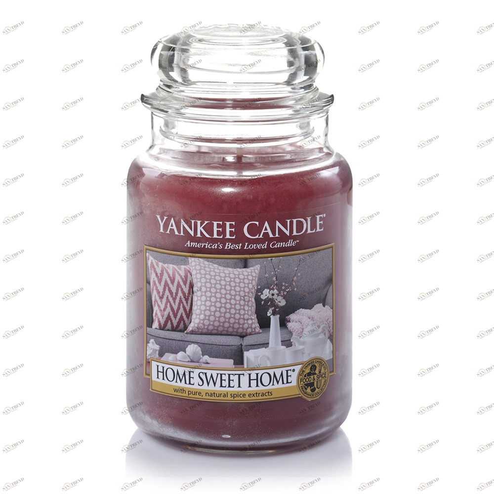 Ароматическая свеча YC Classic Large – Home Sweet Home YANKEE CANDLE  267813 Красный 