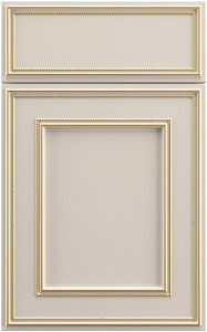 Фасады для кухни Патина Фрезеровка «Брэдфорд» 104 Бежевый бархат