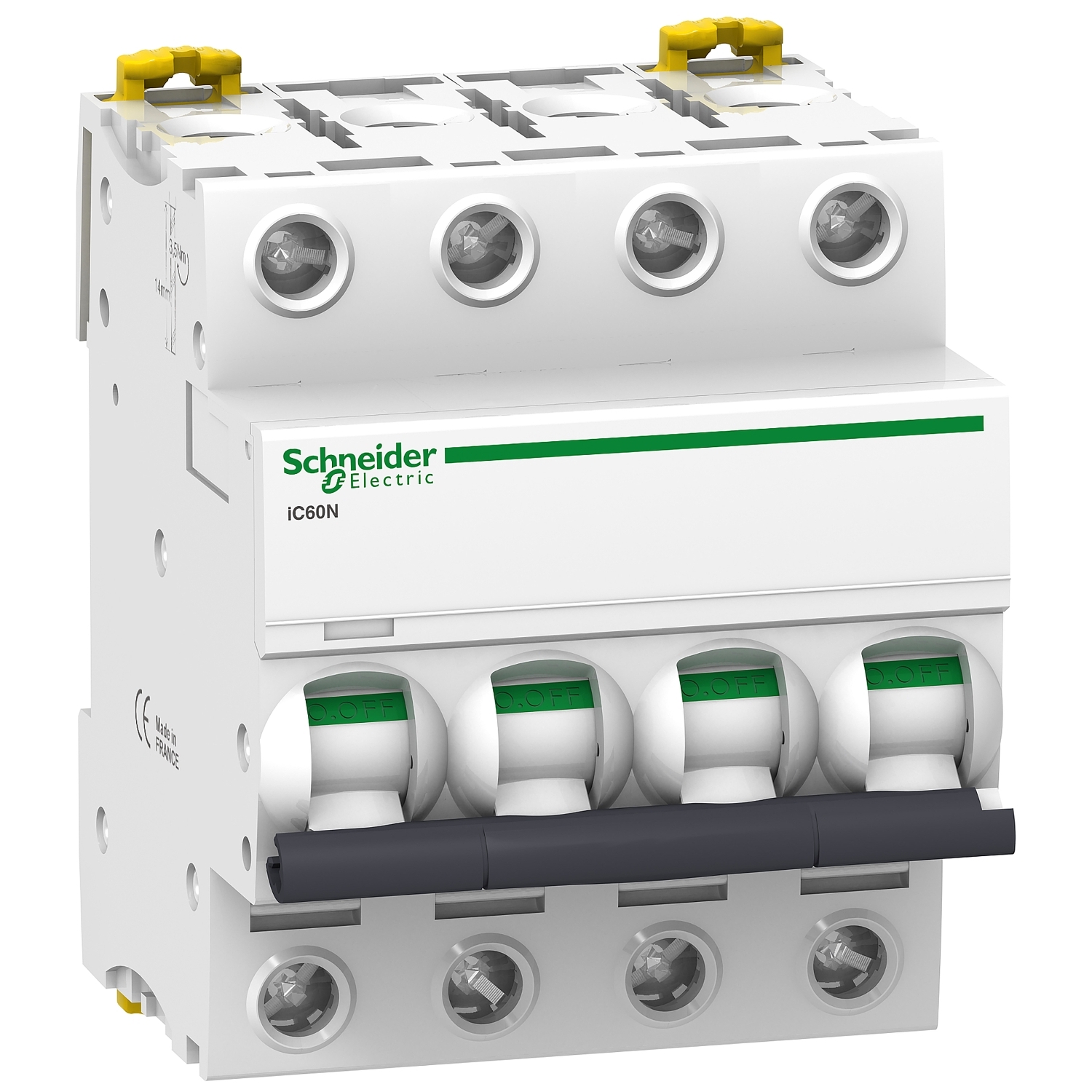 A9F78425 Автоматический выключатель Acti9 4P 25А (B) 7кА Schneider Electric Acti 9 