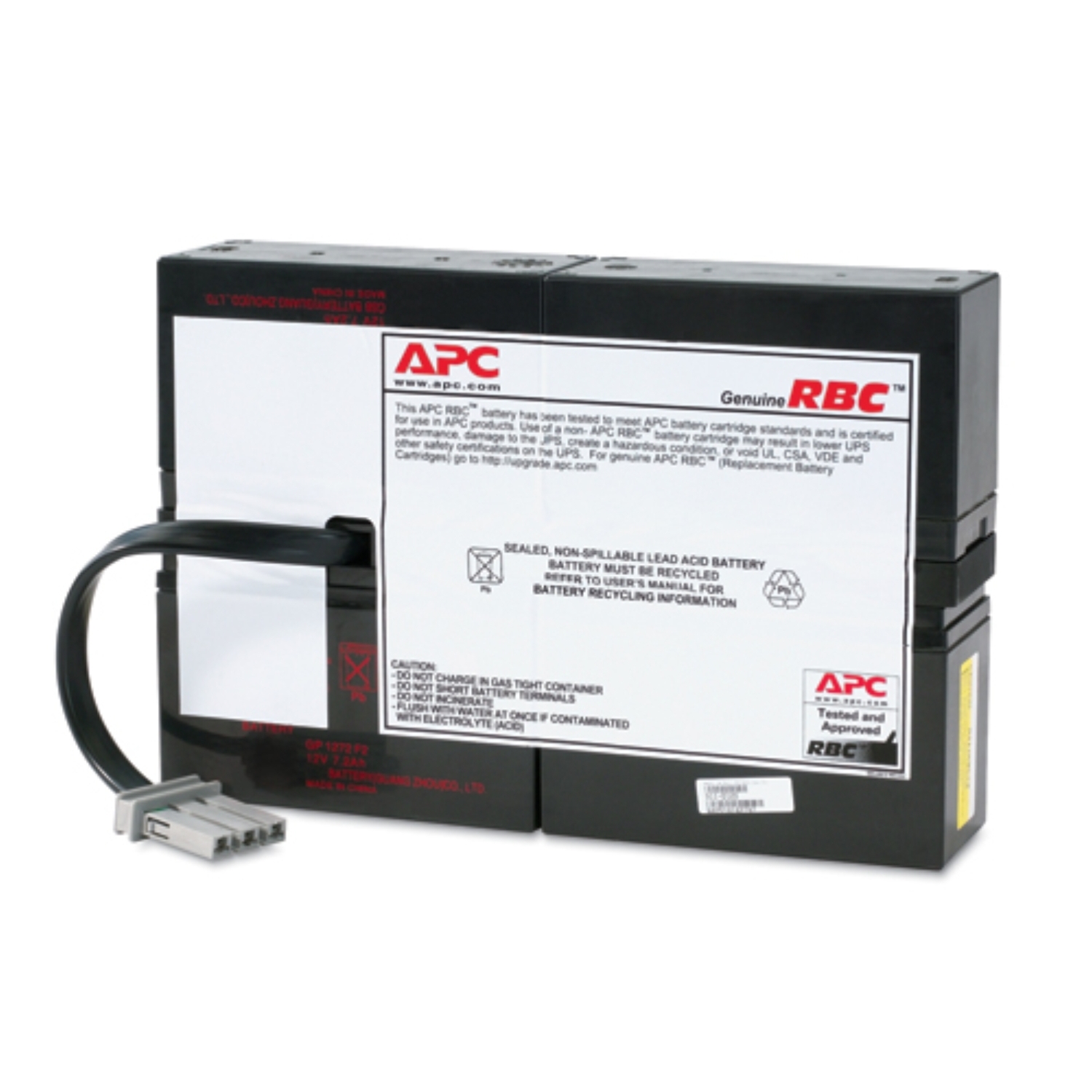 RBC59 Сменный батарейный картридж APC №59 со сроком гарантии 2 года Schneider Electric 