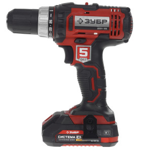 Дрель-шуруповерт Зубр ДШЛ-185-22 С1-18 18V 9909098