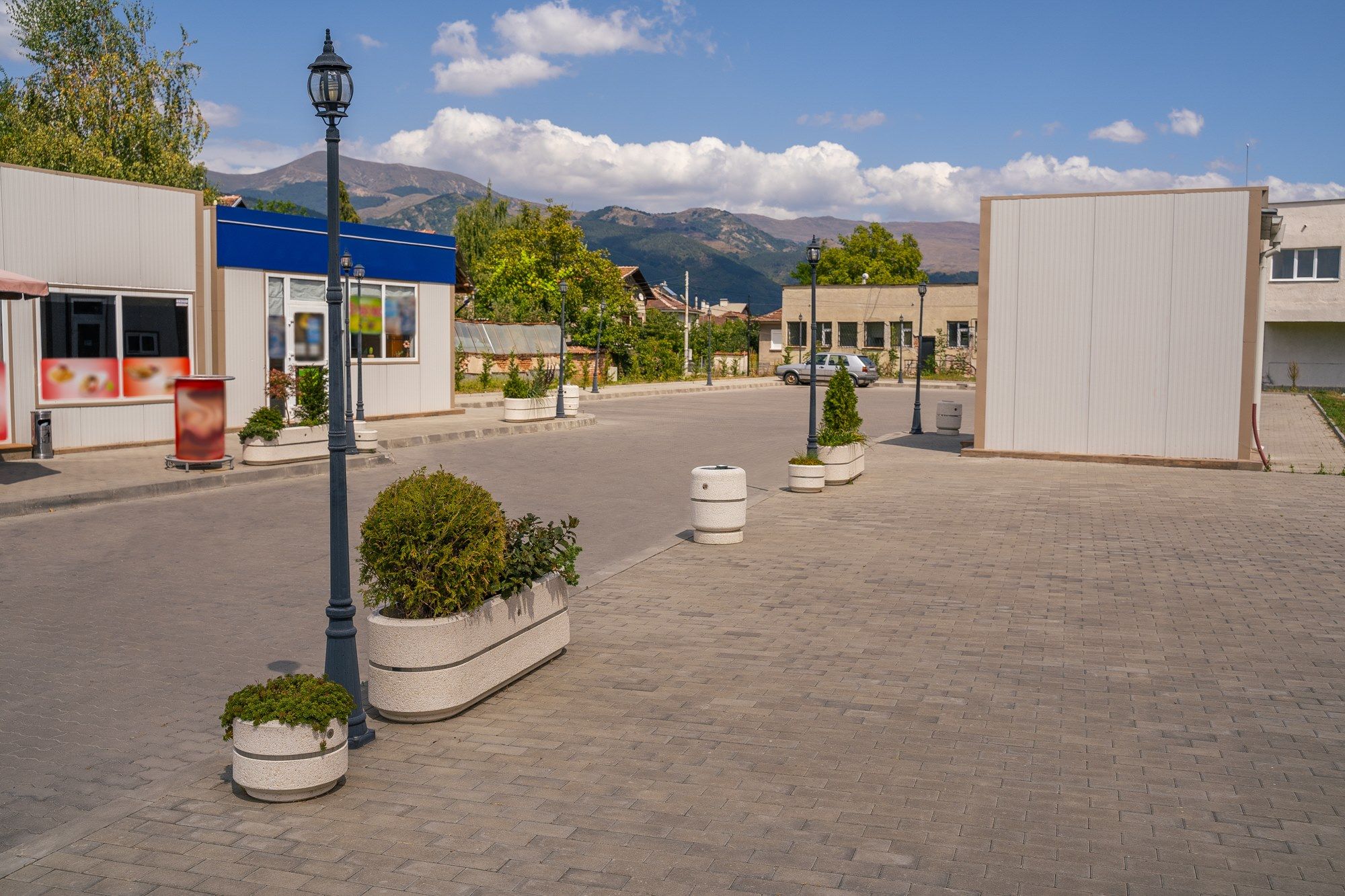 Бетонный круглый низкий плантатор ENCHO ENCHEV - ETE 19/23 ARCH-00048483 - Вид №5