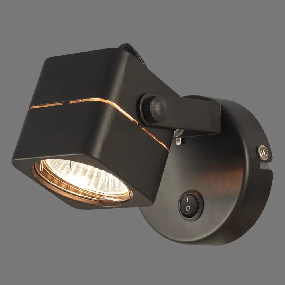 Спот поворотный Lene 1хGU10х50 Вт металл цвет чёрный 82035498 STLM-2133613 Arte Lamp  - Вид №2