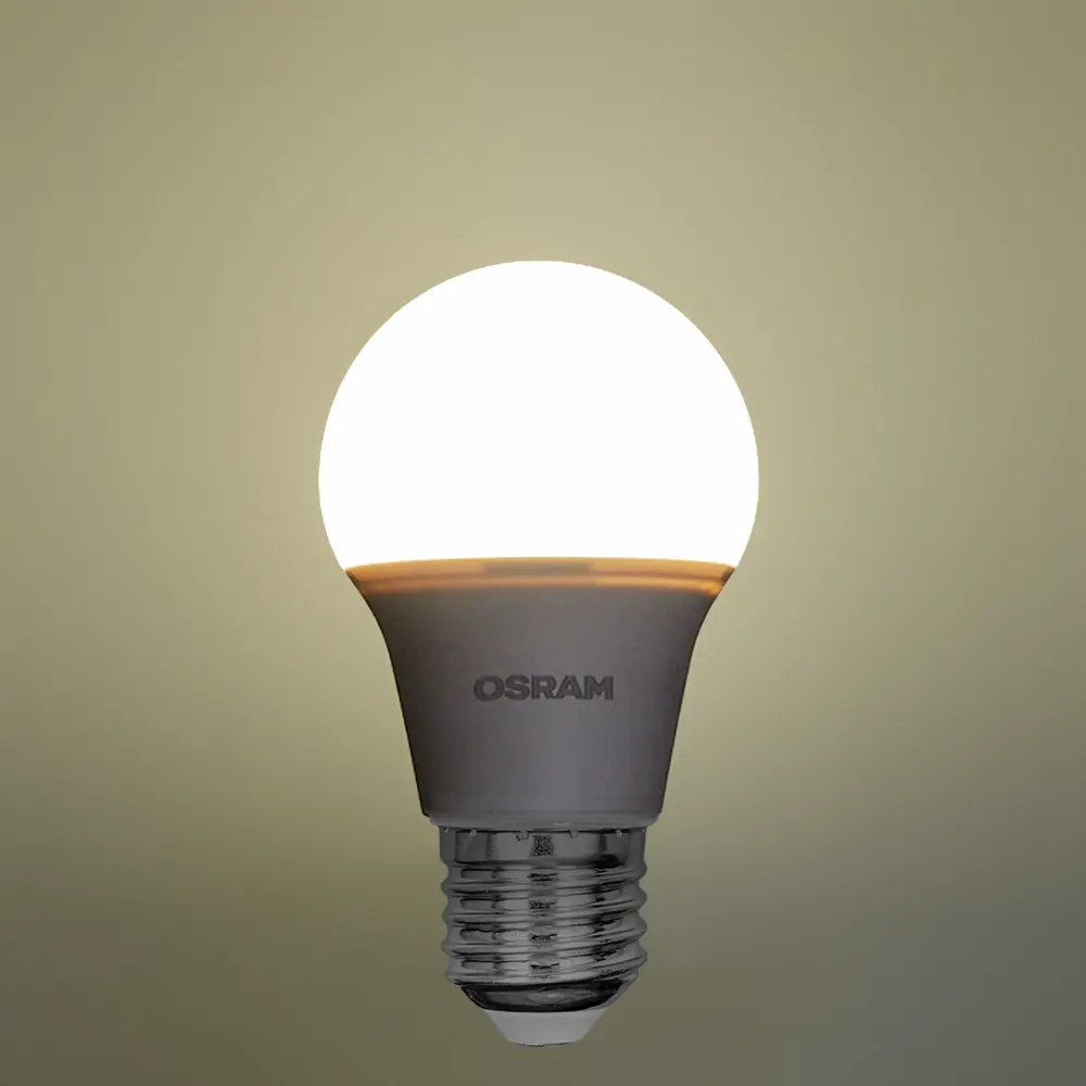 Лампа светодиодная Osram груша 5Вт 470Лм E27 нейтральный белый свет 85099629 STLM-2087461  - Вид №2