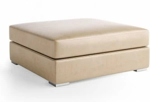 Caroti Пуф, обитый кожей в современном стиле Concept Art.62 - theca