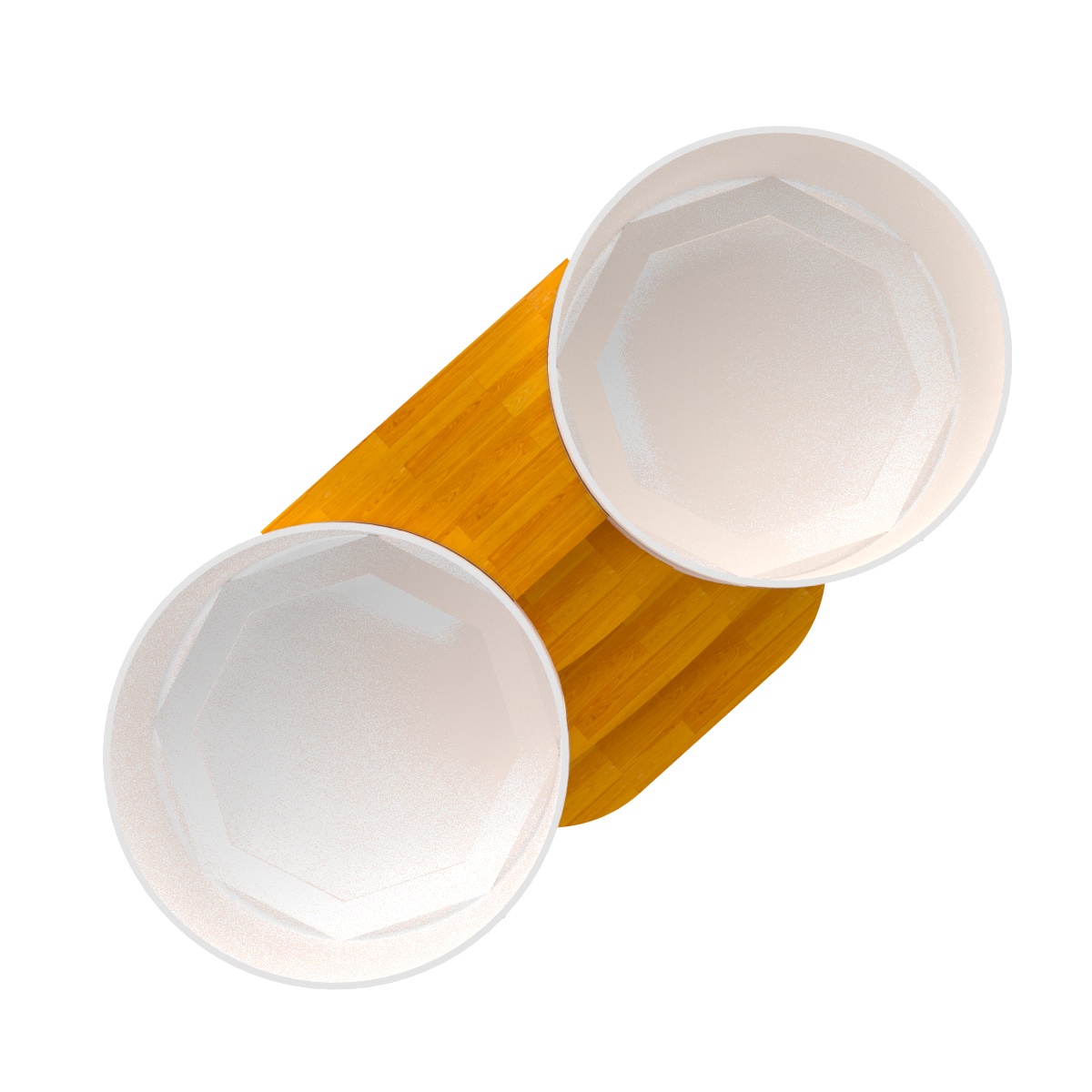 2340 Подиум на 2 купели D - 2.1 СЛ натуральный Alyarus  - Вид №2